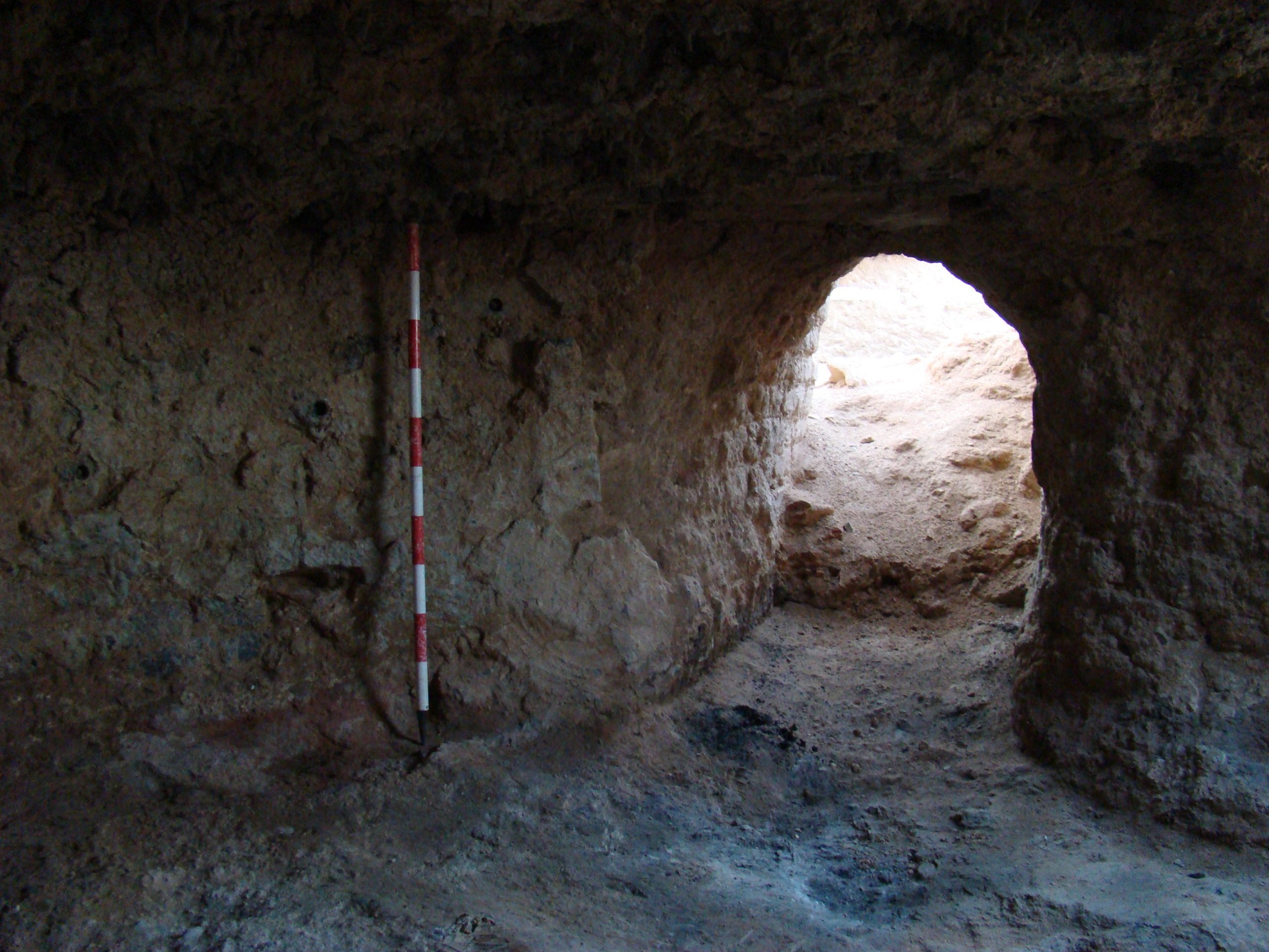 Interior del forn.
